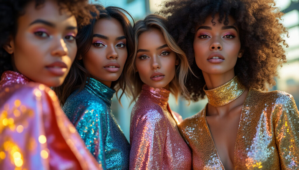 découvrez comment les paillettes pour vêtements s'imposent comme la tendance incontournable en 2025, apportant éclat et style à toutes vos tenues.
